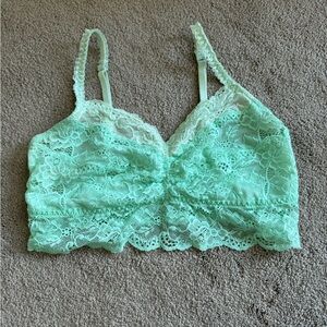 Victorias Secret pink lace bra camisole